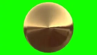 GOLD bullet flying to the screen green screen free stock footage