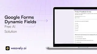 Google Forms CAN'T Do This... But This AI Tool Can! (Dynamic Fields Tutorial)