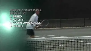 Ivan Lendl Instruction- Short-Court drills