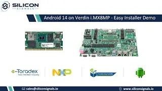 Android 14 on Toradex-NXP-i.MX8MP - Easy Installer Fashing Demo