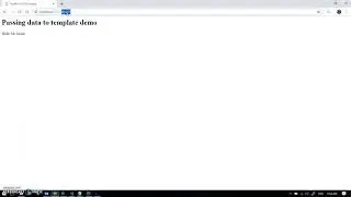 Python Flask - passing data to a template