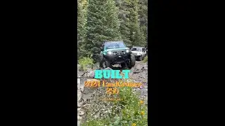 Built LC250 Leading a group through Poughkeepsie Gulch Trail