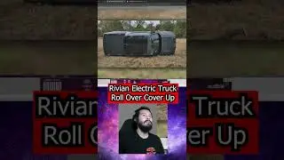 Rivian Electric Truck Roll Over Cover Up