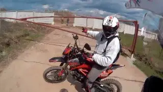 Покатушки 1 мая на двух Irbis TTR 125. Камера sj8000. Ирбис ТТР 125.