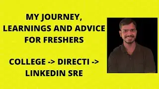 My Journey From College To Working as SRE at LinkedIn | SRE Interview Preparation