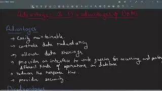 Advantages and Disadvantages of DBMS | DBMS Tutorial for Beginners Part 7