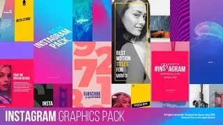 Apple Motion Template: Instagram Graphics Pack | Final Cut Pro