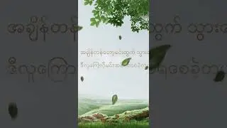 ဒီလူကြောင့် မင်းအရိပ်ရစေတယ် 🤍 လေပြေ - NJ