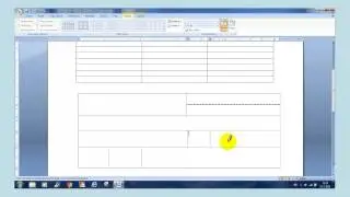 Tabellen in Word