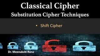 Classical Cryptography | Shift Cipher