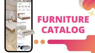 Furniture catalog - Lesson 4, Room Planner App