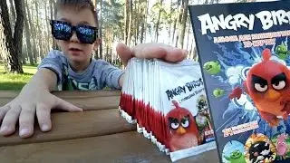 Карточки энгри бердс 3д. Вся коллекция в альбоме еко маркет. Angry birds 3d cards