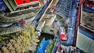🚒👩‍🚒🪝🚚     AUTOCOMPATTATORE     NEL  FIUME OLONA                          GENNAIO 2023