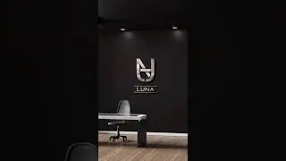 Luna Name logo design ✨✨ #shorts #shortvideo #shortsvideo #corel #trending #mockup #luna