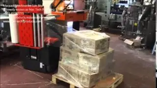 Robotic Pre-Stretch Wrapping Machine