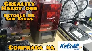 Creality Halot One - comprada na Kabum