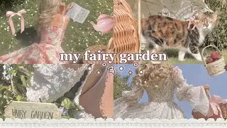 my fairy garden mini vlog ‧₊˚❀༉‧₊˚. gardening + cultivating