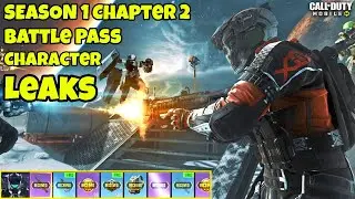 SEASON 1 Chapter 2 Huge Battle Pass Character Leaks | Cod Mobile Season 1 Leaks | CODM S14 Leaks