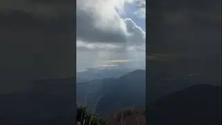 Sun Rays on Mountain and Sea. #hike  #hiking #mountains #summit #trek #trekking #japan #africa