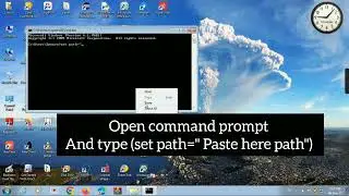 How to set path of jdk using Command Prompt 🤔?