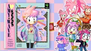 A M Y W A V E - an Amy Rose vaporwave / futurefunk collaborative album