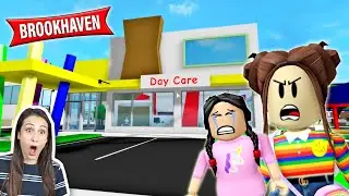ROBLOX BROOKHAVEN: DRIVING MY SISTER MEA-LY TO DAYCARE! || Let's Play Wednesday