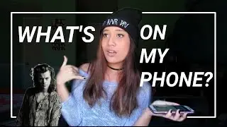 WHAT'S ON MY PHONE?