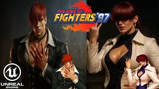 The King Of Fighters ’97 – All Fighters Brought To Real Life | Unreal Engine 5 Edition