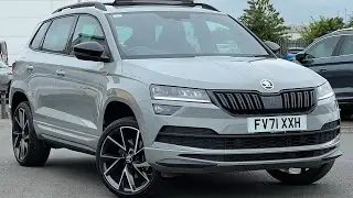 FV71XXH Skoda Karoq 1.5TSI SportLine DSG Meteor Grey