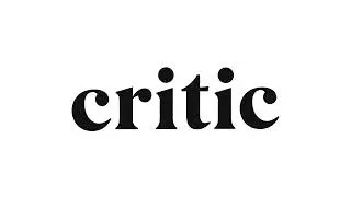 CRITIC LOGO ANIMATION