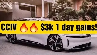 CCIV 🔥🔥 robinhood highest 1 day  gains ever.