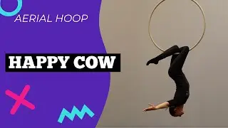 HAPPY COW?! What Kind of a LYRA TRICK Name Is That?! Beginner Aerial Trick