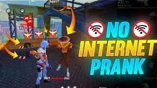 NO INTERNET PRANK FREE FIRE(FREE FIRE GAMEPLAY)PANDA!!
