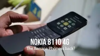 Nokia 8110 4G India Hands-on, Features, Camera - The Banana Phone is back? MWC 2018