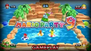 Mario Party 9 - Pinata Pool(GAMEPLAY)