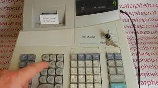 E34 Error Message Sharp XE-A201 / XEA201 / XE-A202 / XEA202 / XE-A212 / XEA212 / XE-A301 / XEA301