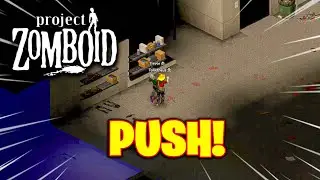 Pushing Is Op In PvP | Project Zomboid Multiplayer