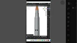 Bullet Modeling with 3D blender Software 