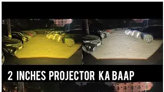 2 Inches projector lights for all cars | trio colours 2 inches projector lights|best projector light