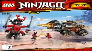 LEGO Ninjago COLE'S EARTH DRILLER 70669 Лего Ниндзя Го Земляной бур Коула #2