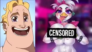 Mr Incredible becoming Canny (Chica FULL) | FNAF Animation