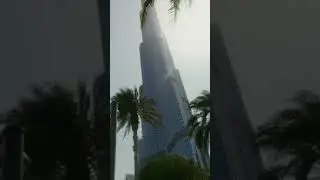 Dünyanın en yüksek binası 829,8 metre burj khalifa Dubai 😳😳😳
