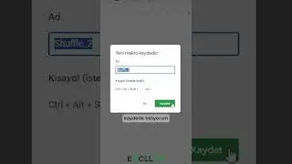 Sheets - Listeleri Rastgele Karıştırma Özelliği: Aralığı Karıştır | EXCEL 751  #sheets  #excel751