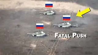 Two Russian Brigades Burn Under Fire from Bradleys, Leopards, and Ukrainian Infantry