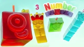 NumberBlocks Gummy Jelly! Looks to yummy you wanna eat them!