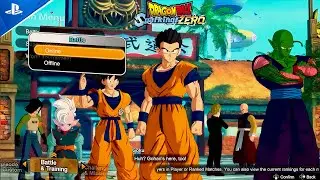 DRAGON BALL Sparking! Zero - NEW MENU, ONLINE MATCHES & WORLD TOURNAMENT DETAILS REVEALED!(W/ToP)