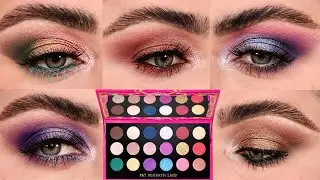 5 LOOKS PAT MCGRATH MTHRSHP MEGA CELESTIAL NIRVANA PALETTE! | 5 LOOKS 1 PALETTE