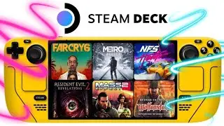 6 AAA Steam Deck Games Tested on SteamOS | Steam Deck Gameplay