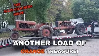 Allis Chalmers Show: A New Shipment Of Persian Orange Tractor Treasure!