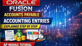 5. Oracle Fusion Accounts Payable Accounting Entries Explained Step by Step | AP Module Tutorial